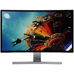 Samsung LS27D590C Curved Full HD LED PC Monitor with built-in speakers, 27